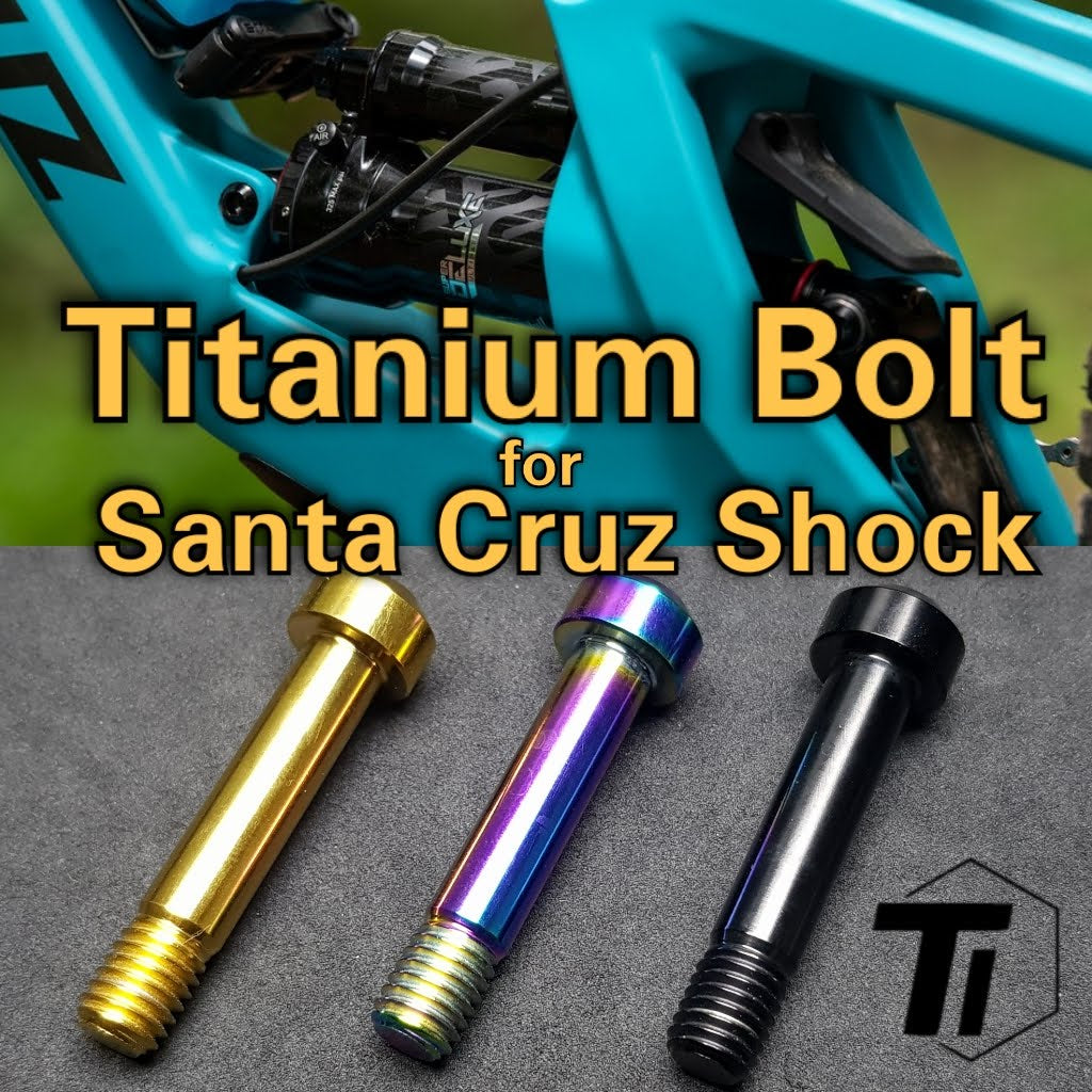 Титановый болт для поворотной оси амортизатора Santa Cruz | 5010 Bronson Nomad Hightower Maverick Rubion Megatower Blur Tallboy