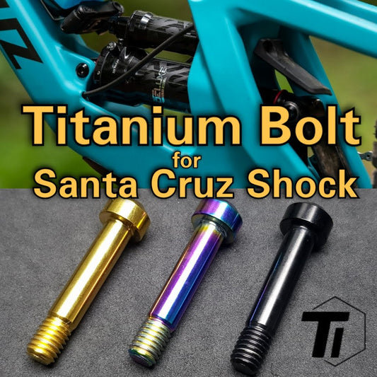 Titanium Bolt til Santa Cruz Shock Pivot Axle | 5010 Bronson Nomad Hightower Maverick Roubion Megatower Blur Tallboy