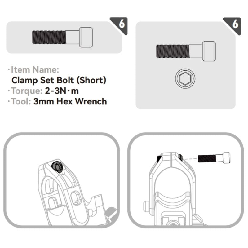 Lewis Titanium Bolt Upgrade Kit for LHP-U4 LHP-S4 LH4 Brake