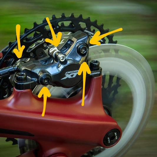 Shimano XTR/XT/SLX/Deore Titanium Bolt Upgrade Kit | M8120 M9120 M7120 M8100 M7100 M6100