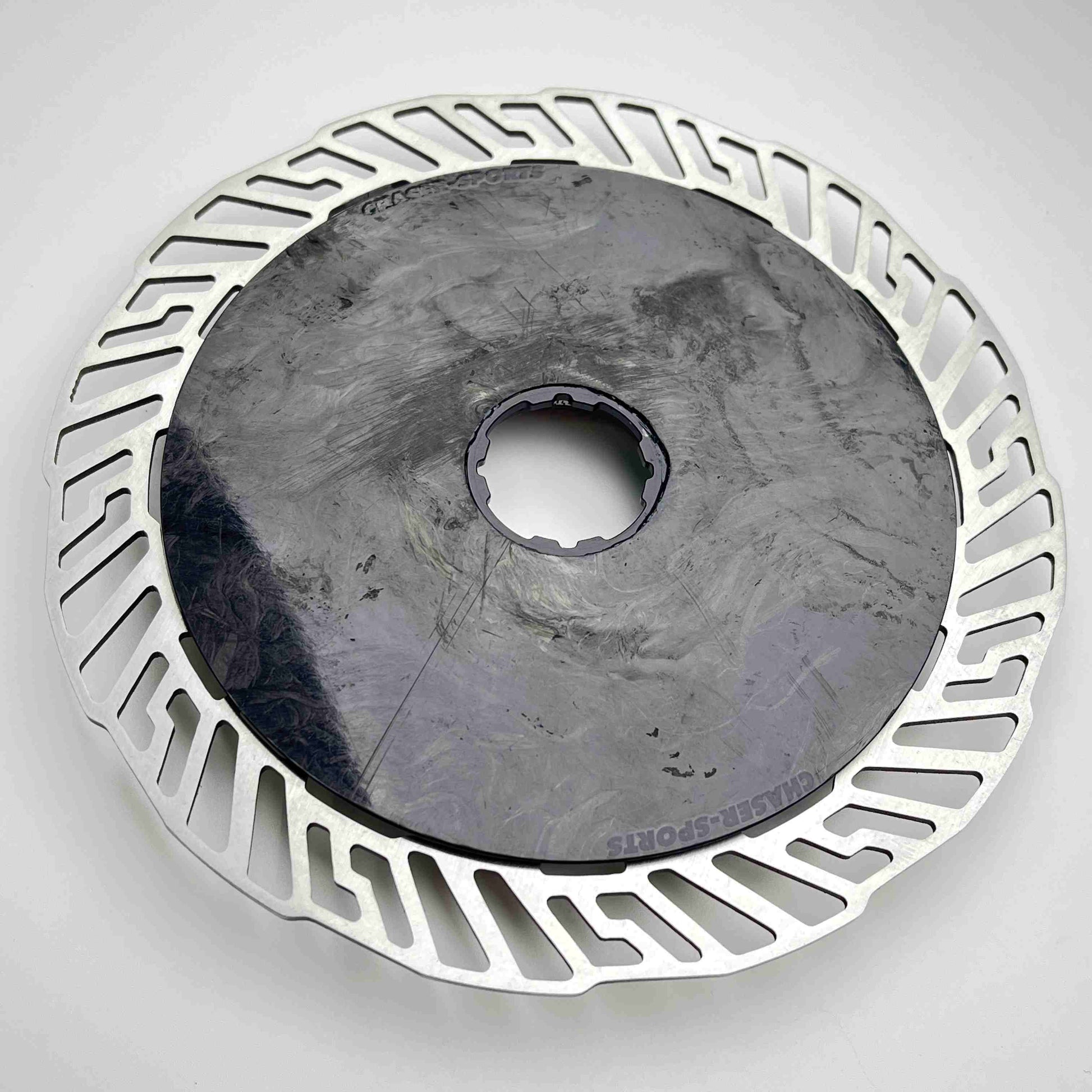 Disc Brake Rotor with Aero Carbon Rotor Lockring