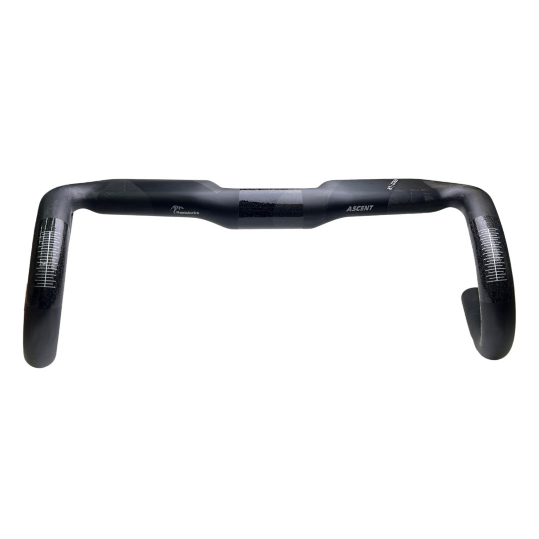 مقود ASCENT AEROO Aero | 30 سم بجزء علوي ضيق، مصمم للنساء والشباب وراكبي الدراجات ذوي الأكتاف الضيقة