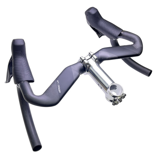 ASCENT AEROO Aero Handlebar | 30 cm Narrow Top, Designed for Women, Youth, and Narrow-Shoulder Riders