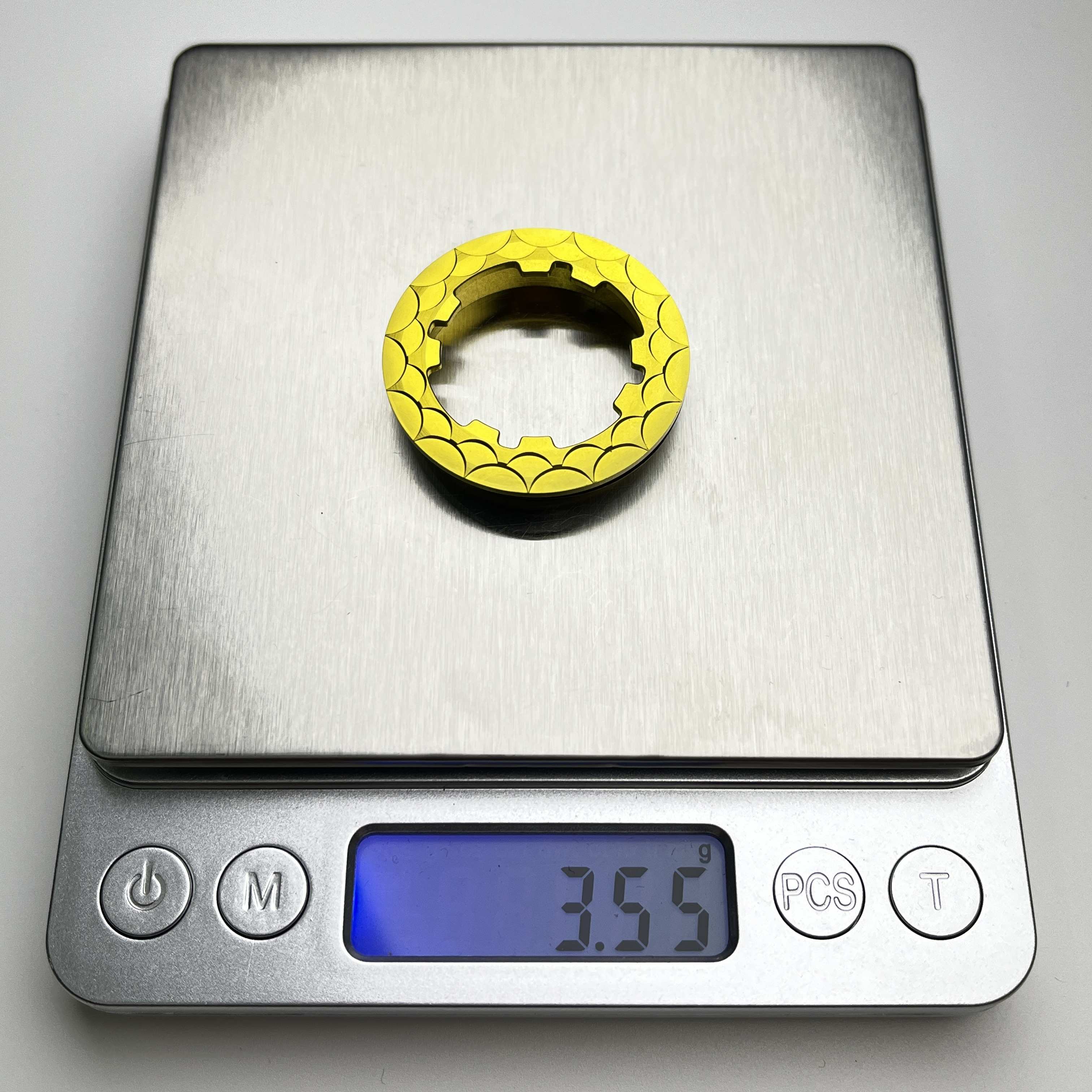 3.4g Aluminium Cassette Lock Ring | Shimano HG+, Hyperglide, 11
