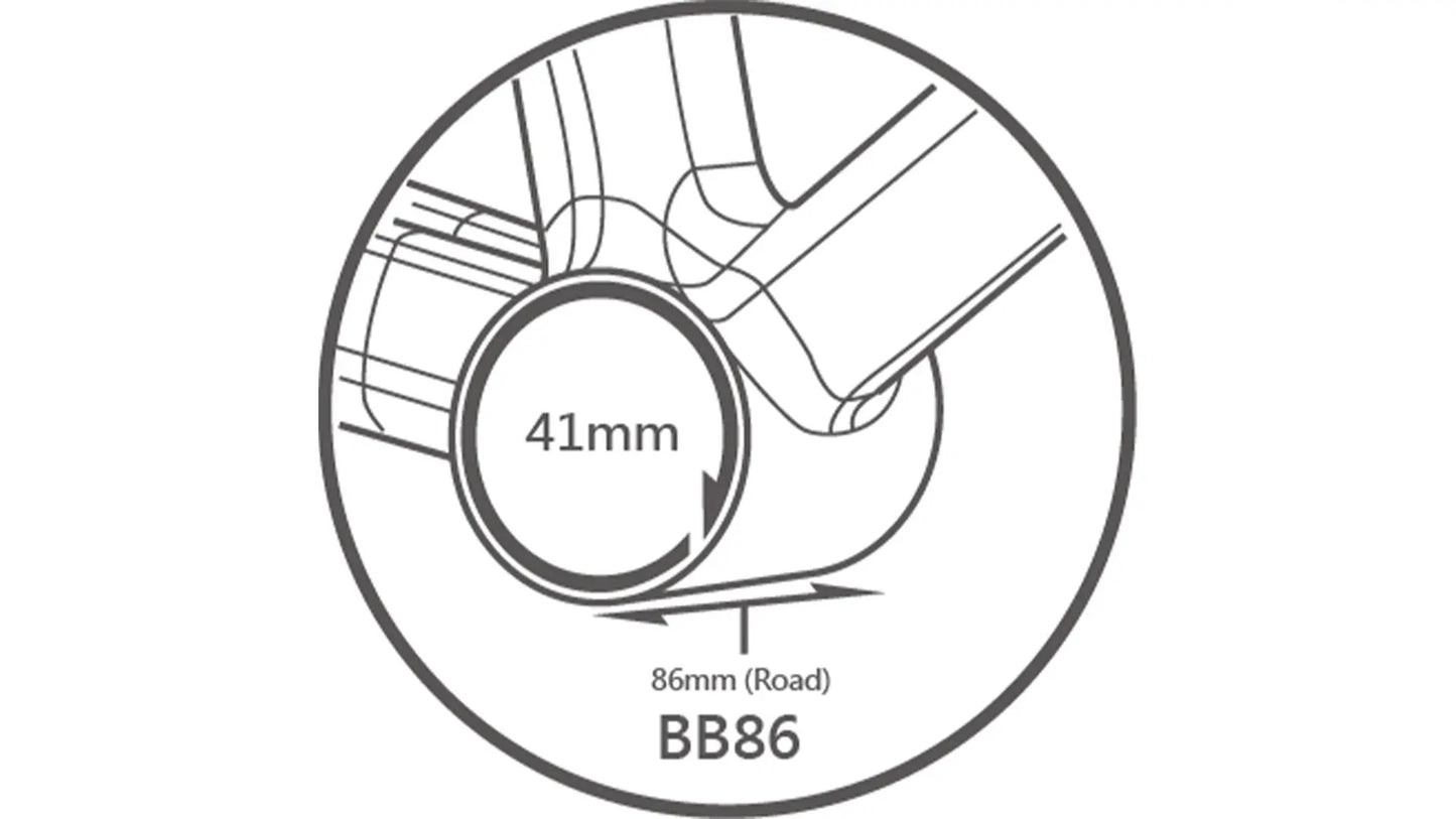 TRiPEAK BB86 86/92mm DUB Bottom Bracket | Ceramic/Steel Bearings | SRAM DUB 28.99mm