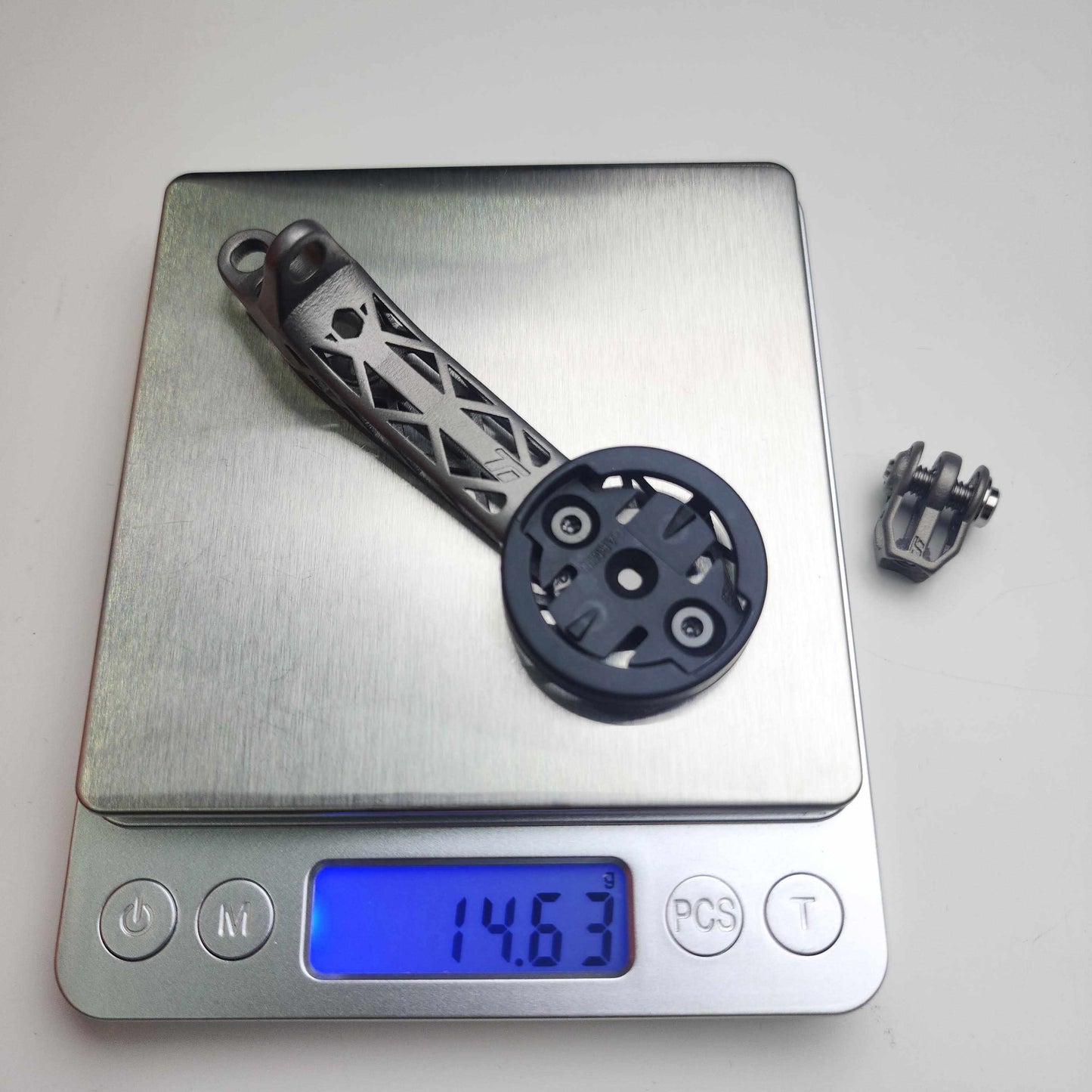 Uchwyt komputera CRW Works HB01 Titanium do druku 3D | Garmin Wahoo | Team Series