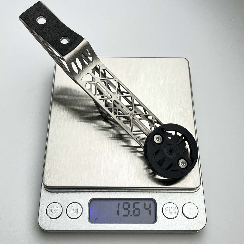 Titanium Out Front Computer Mounts Giant Cadex Aero/Race Titanium Bike Computer Mount - Club Series – Ti ...