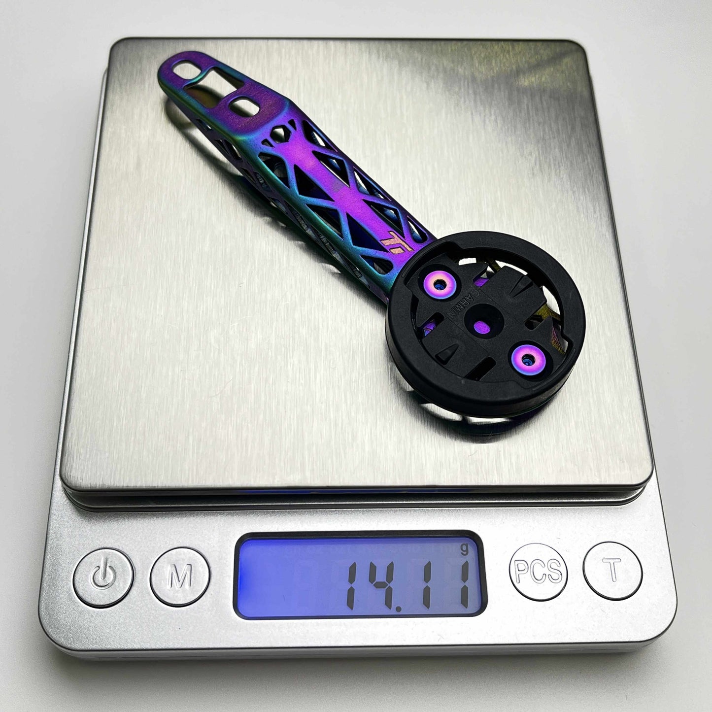 Uchwyt do komputera Cannondale MOMO Design Titanium 3D Print | Garmin Wahoo Bryton | Team Series