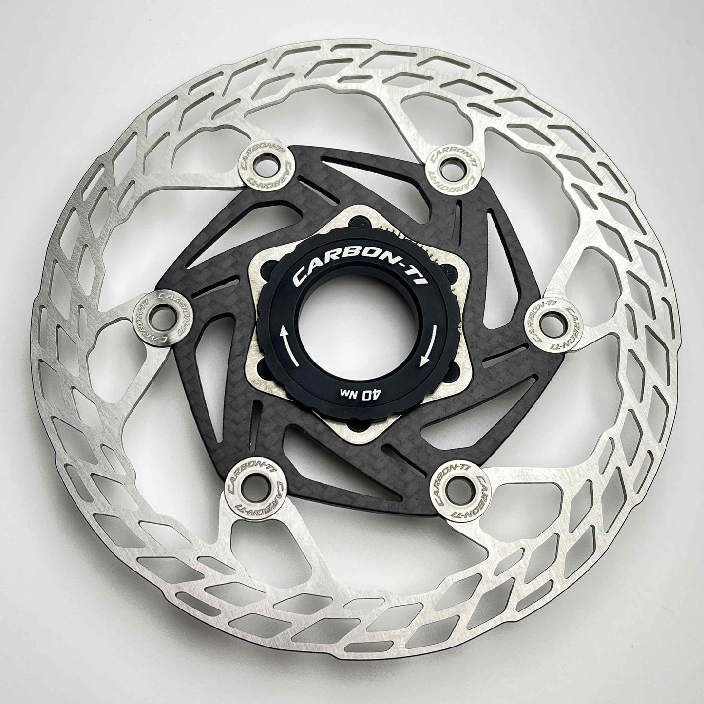 Disques de frein à disque Carbon-Ti X-Rotor SteelCarbon 3 Centerlock | 160/140 mm | à partir de 86 g
