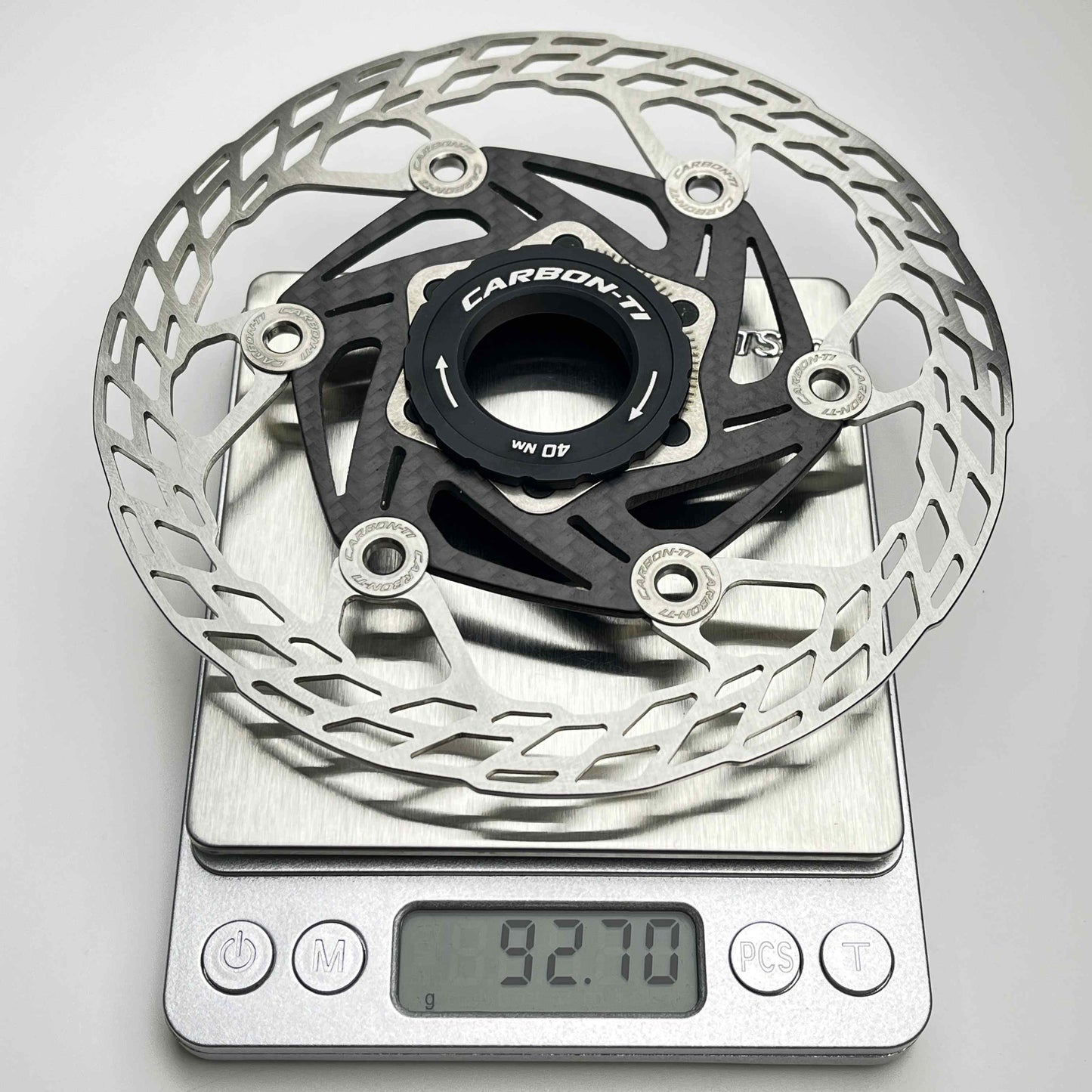 Disques de frein à disque Carbon-Ti X-Rotor SteelCarbon 3 Centerlock | 160/140 mm | à partir de 86 g
