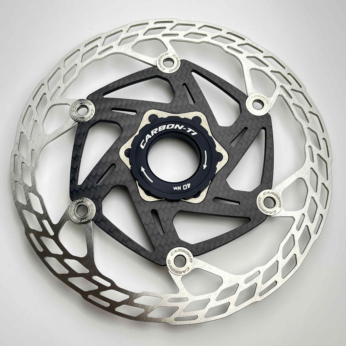 Disques de frein à disque Carbon-Ti X-Rotor SteelCarbon 3 Centerlock | 160/140 mm | à partir de 86 g