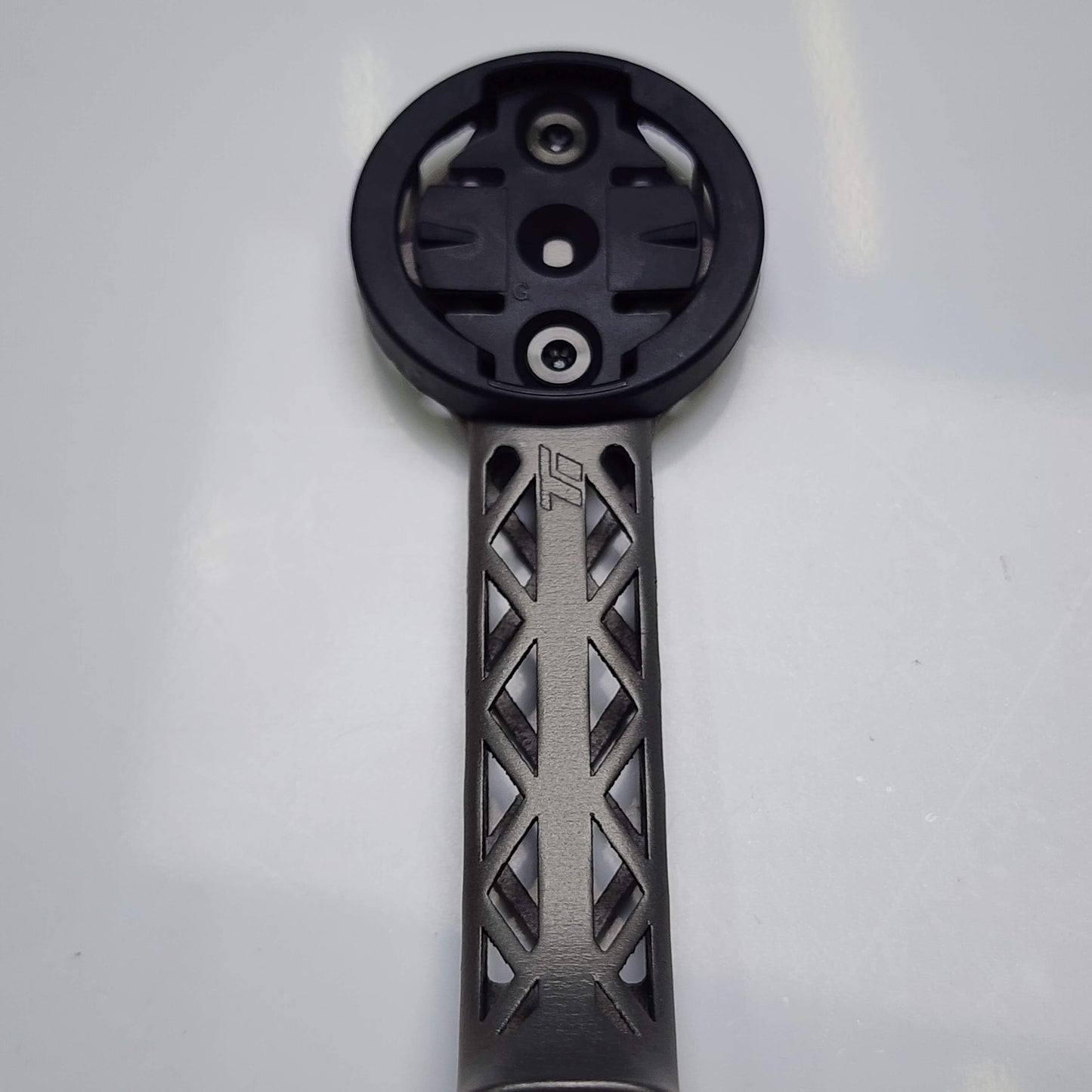 Soporte para ciclocomputador Colnago CC01 impreso en 3D de titanio | Garmin Wahoo Bryton | Serie Team