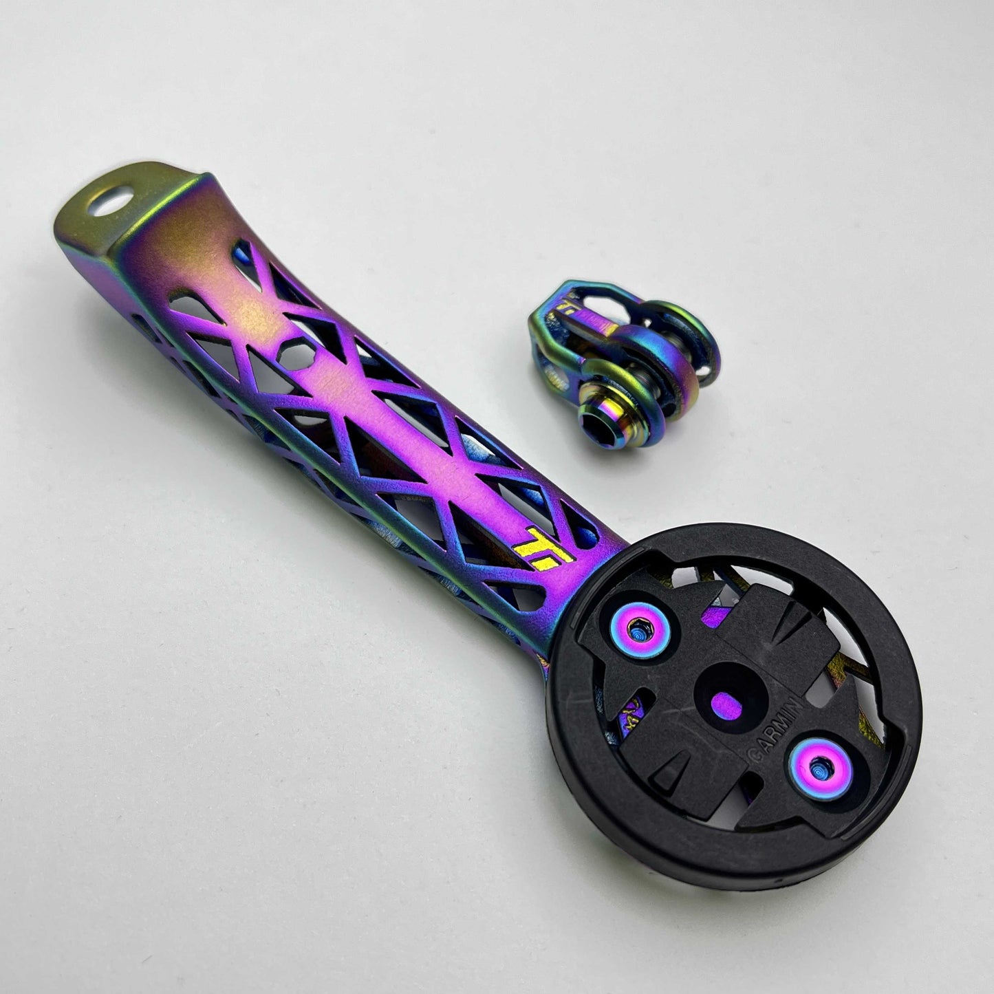 Colnago Y1Rs CC.Y1 鈦合金 3D 列印碼錶支架 | Garmin Wahoo