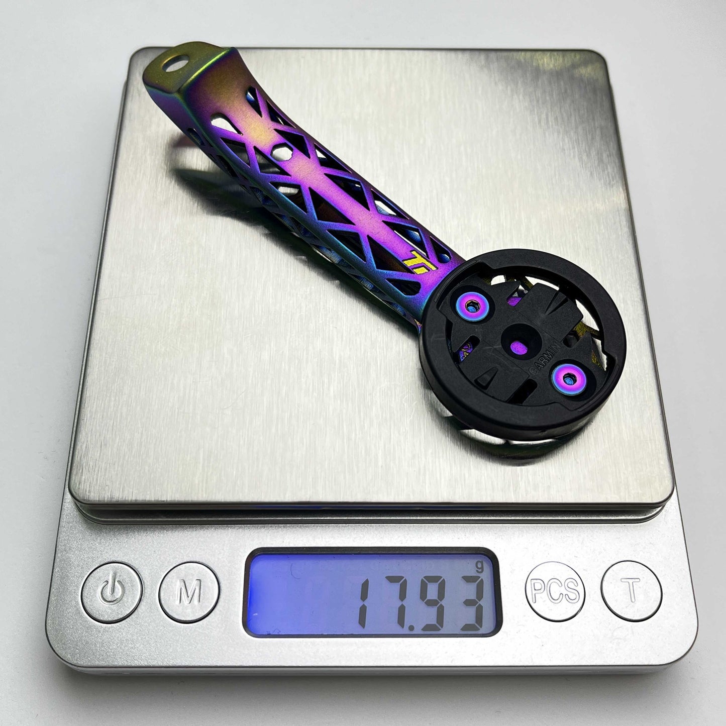 Colnago Y1Rs CC.Y1 鈦合金 3D 列印碼錶支架 | Garmin Wahoo