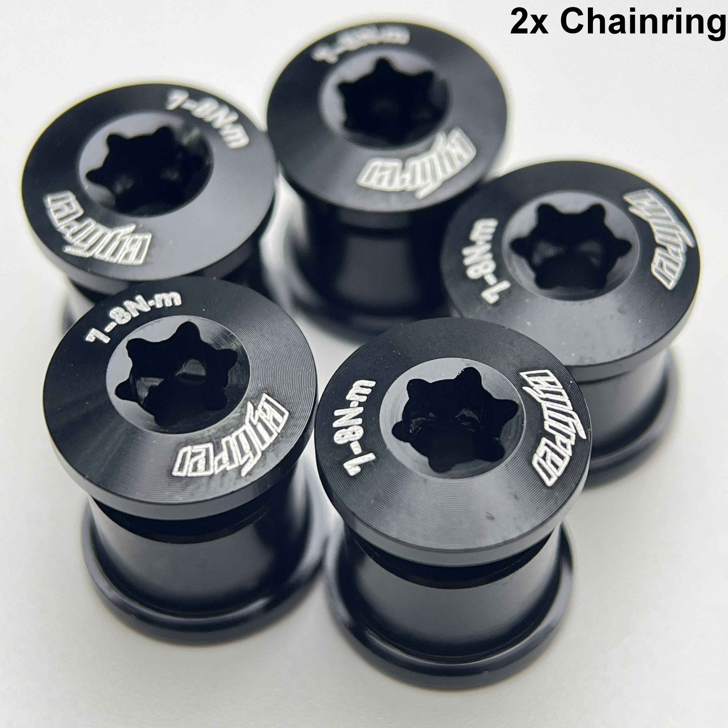CYBREI Chainring Bolt Kit | 1X/2X, Aluminium 7075