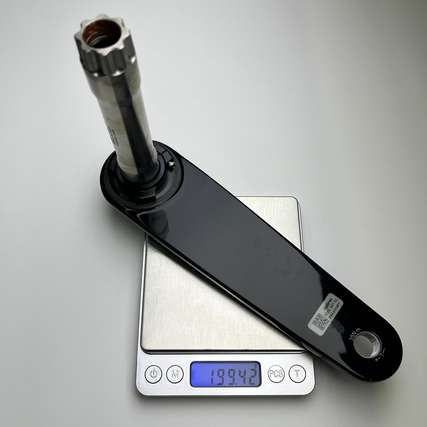 CYBREI GP-3 Carbon Crankset | Crank Arm + Chainring (Non-Powermeter / Powermeter)