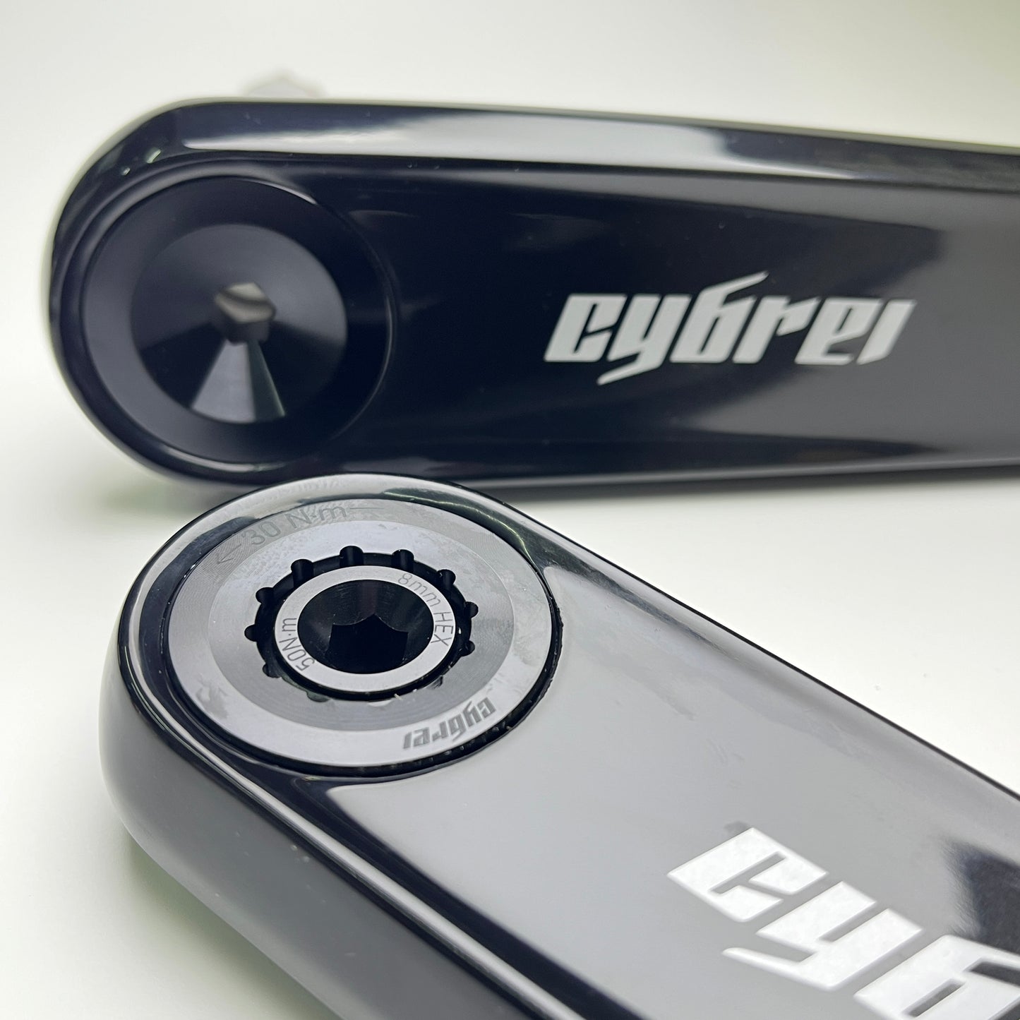 CYBREI GP-3 Carbon Crankset | Crank Arm + Chainring (Non-Powermeter / Powermeter)