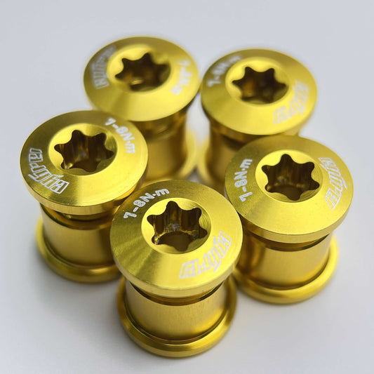 CYBREI Chainring Bolt Kit | 1X/2X, Aluminium 7075