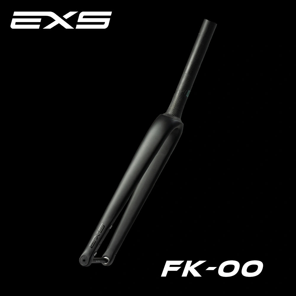 EXS FK-00 Integrated Fork | Internal Cable Routing, 31.8mm D-Shape Steerer