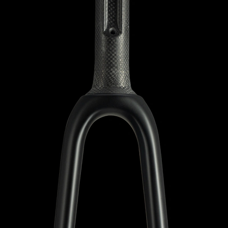 EXS FK-00 Integrated Fork | Internal Cable Routing, 31.8mm D-Shape Steerer