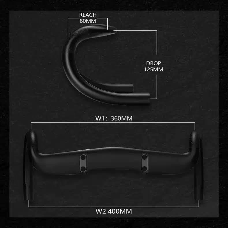 EXS 사이클링 Cervelo S5 통합형 카본 핸들바 360mm | HB14 2022-2026