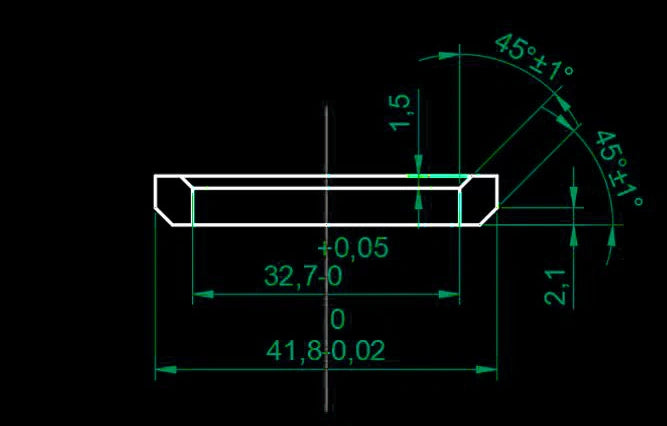 EXS FK-00 Integrated Fork | Internal Cable Routing, 31.8mm D-Shape Steerer