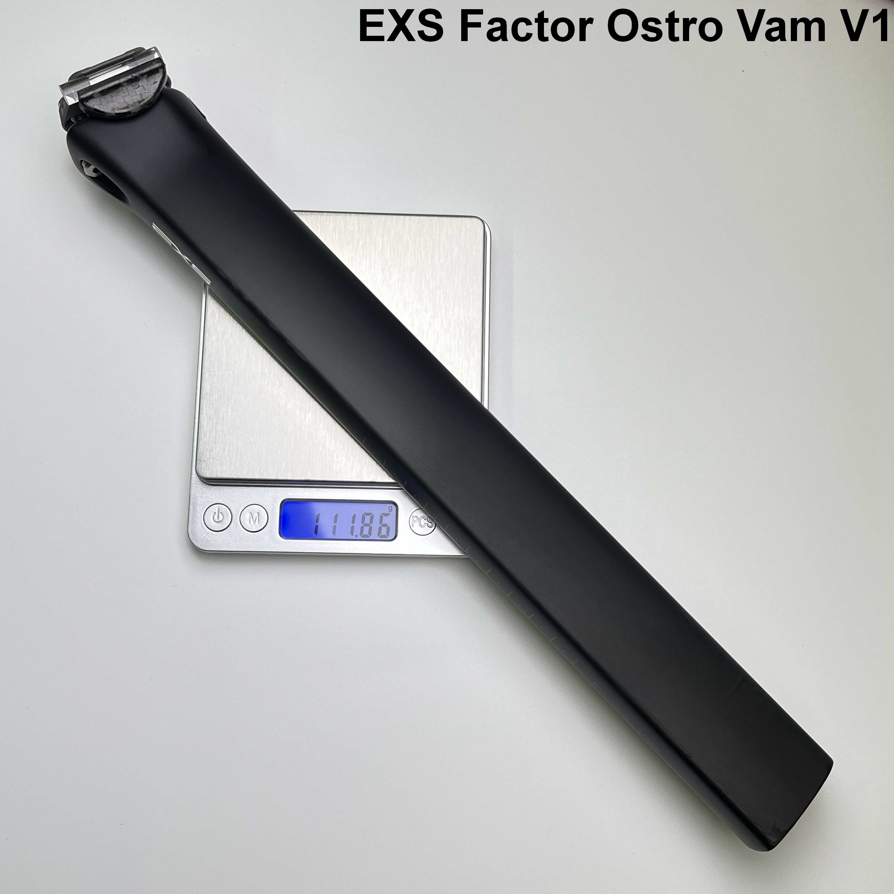 EXS Factor Ostro Vam V1 V2 Carbon Fiber Seatpost Upgrade – Ti