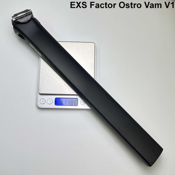 factor ostro vam sattelstütze EXS V1 V2 Carbon Fiber Seatpost Upgrade – Ti-Parts Titanium Color:Matte Huckleberry Selfy 4x4 Schneekette | BB_BWTIREARAXLE-UDHB_1