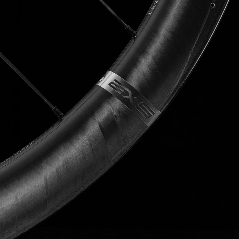 EXS Granfondo-43 Road Carbon Wheelset | 42.5mm, 1390g, Tubeless-Ready, Sapim CX-Ray, SKF Bearings