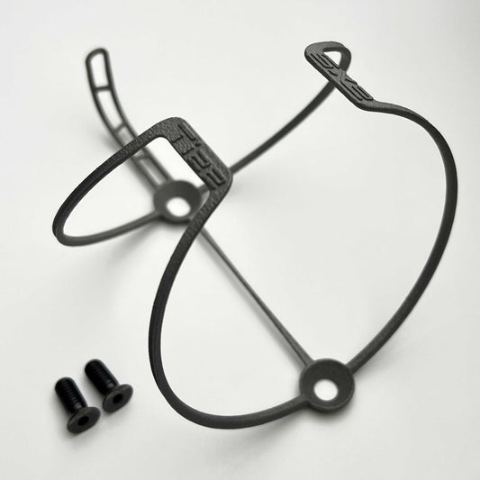 قفص زجاجة EXS خفيف الوزن من التيتانيوم بوزن 14 جرامًا | تيتانيوم مطبوع بتقنية الطباعة ثلاثية الأبعاد