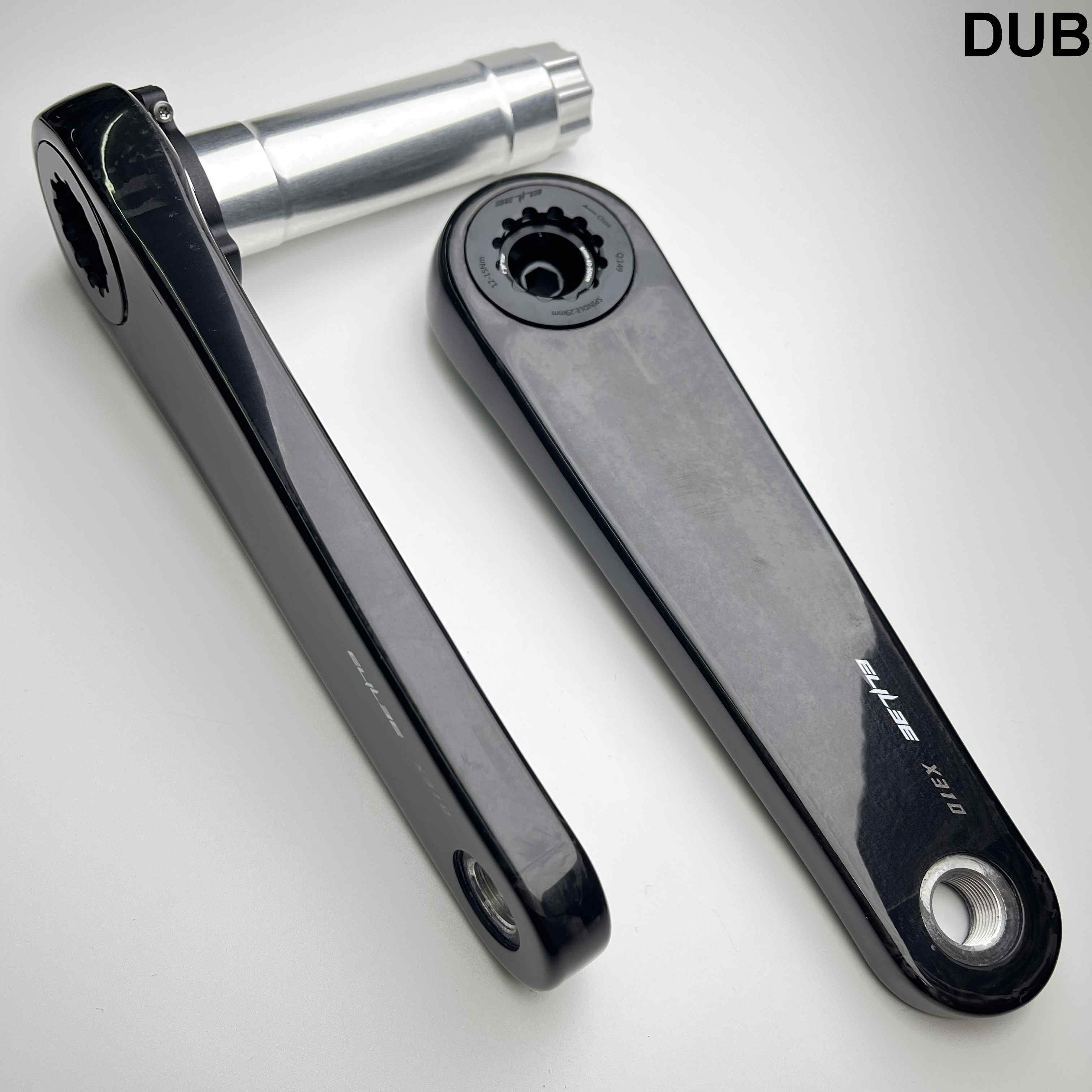 Elilee X310 Carbon Crankarms | 310g Ultralight DUB/24mm Road Crank