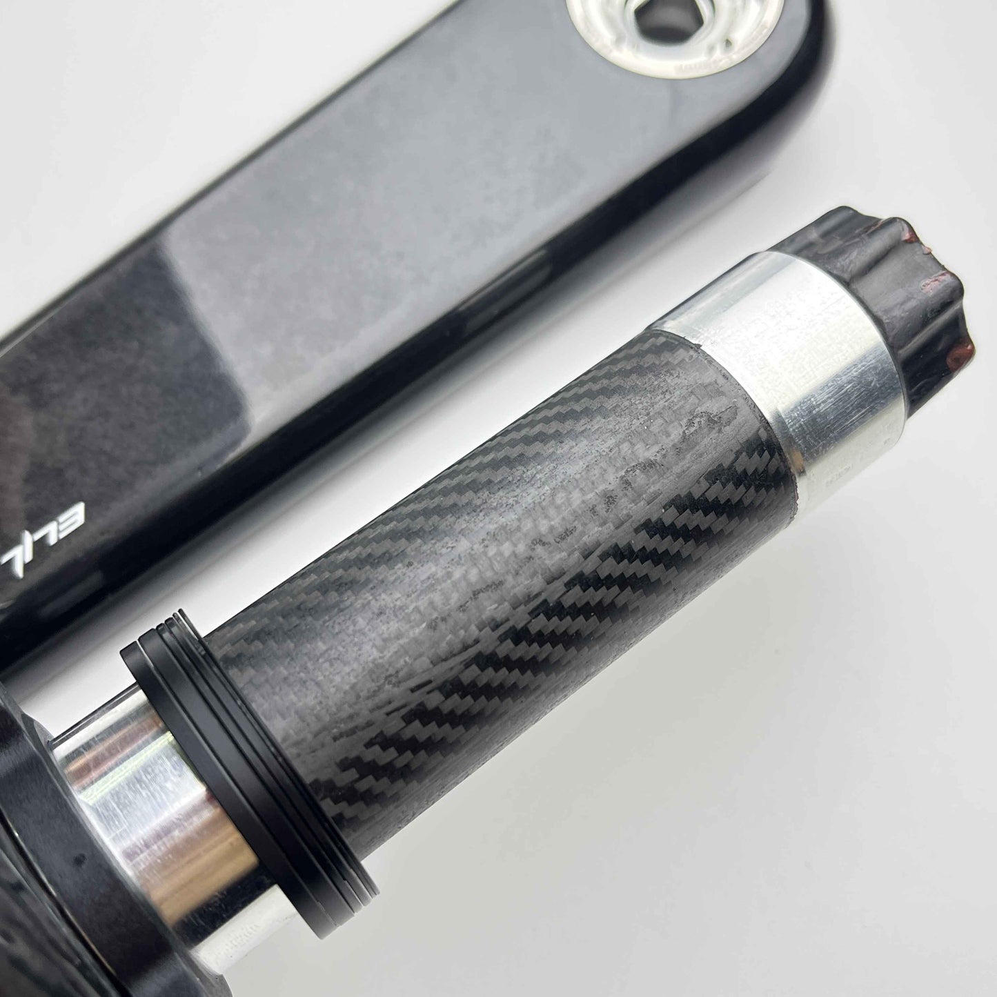 Brazos de biela de carbono Elilee X260 X-Novanta | Eje de 28 mm SRM, XCadey