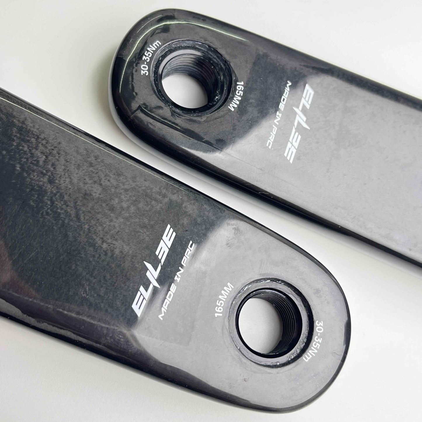 Brazos de biela de carbono Elilee X260 X-Novanta | Eje de 28 mm SRM, XCadey