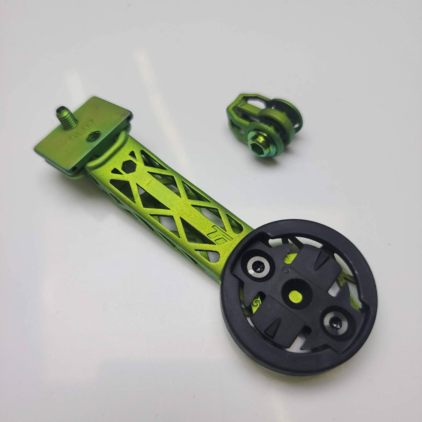 ENVE SES AR / Aero Pro 2025 Integrated Handlebars Titanium 3D Print Computer Mount | Garmin Wahoo Bryton | Team Series