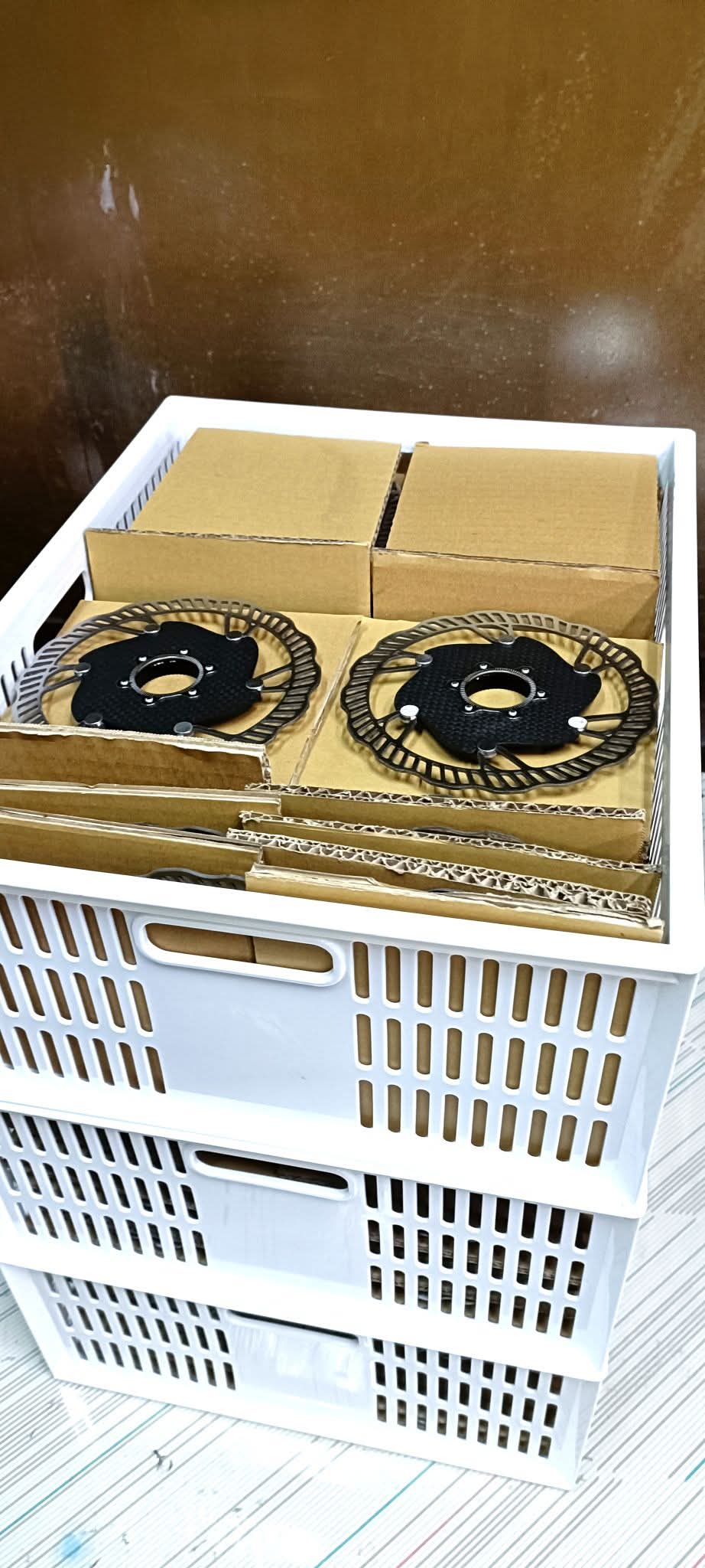 Rotore Centerlock in fibra di carbonio Taiwan Samuel | TC-160