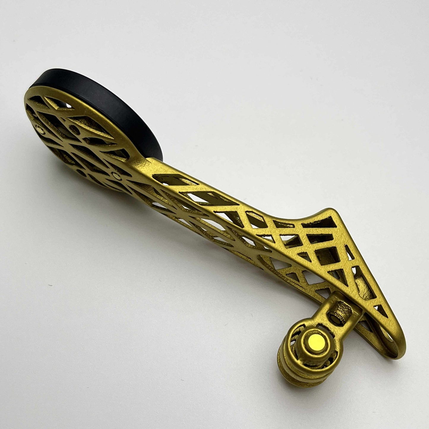 Dudukan Komputer Titanium Cetak 3D Black Inc (Factor) | Garmin Wahoo Bryton | Seri Tim