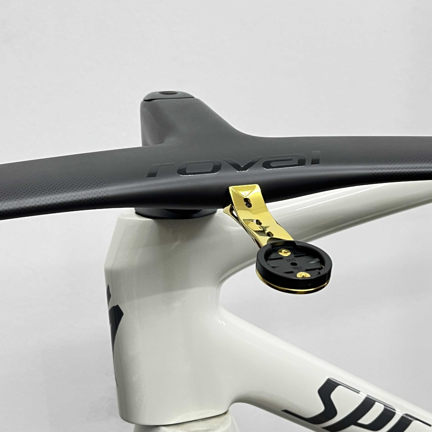 Support pour compteur de vélo Fearless Knight 21,54 g | Specialized Roval Rapide | Titane CNC