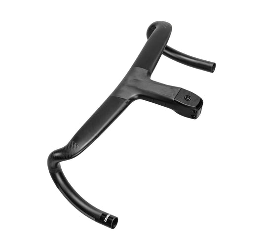 GANNA G-Terra Gravel Carbon Integrated Handlebar | 320g, 60mm Flare