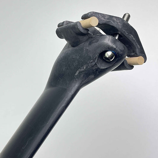 GANNA AERO FIN Merida Reacto carbon seatpost rear view