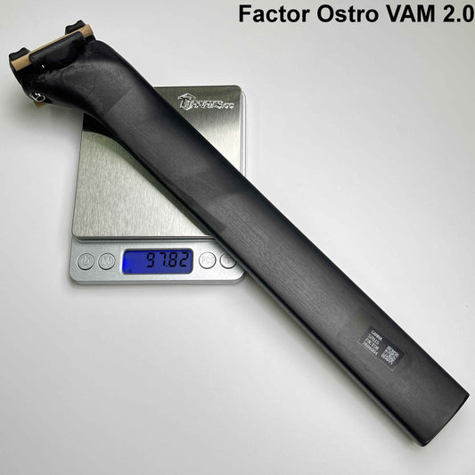 GANNA AERO FIN Factor VAM2 carbon seatpost weight