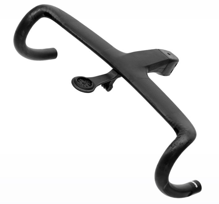 GANNA ANGLE° PRO Carbon Integrated Handlebar | 240g M40X Carbon Flagship | FREE Transition Spacer, Accessories and Computer Mount