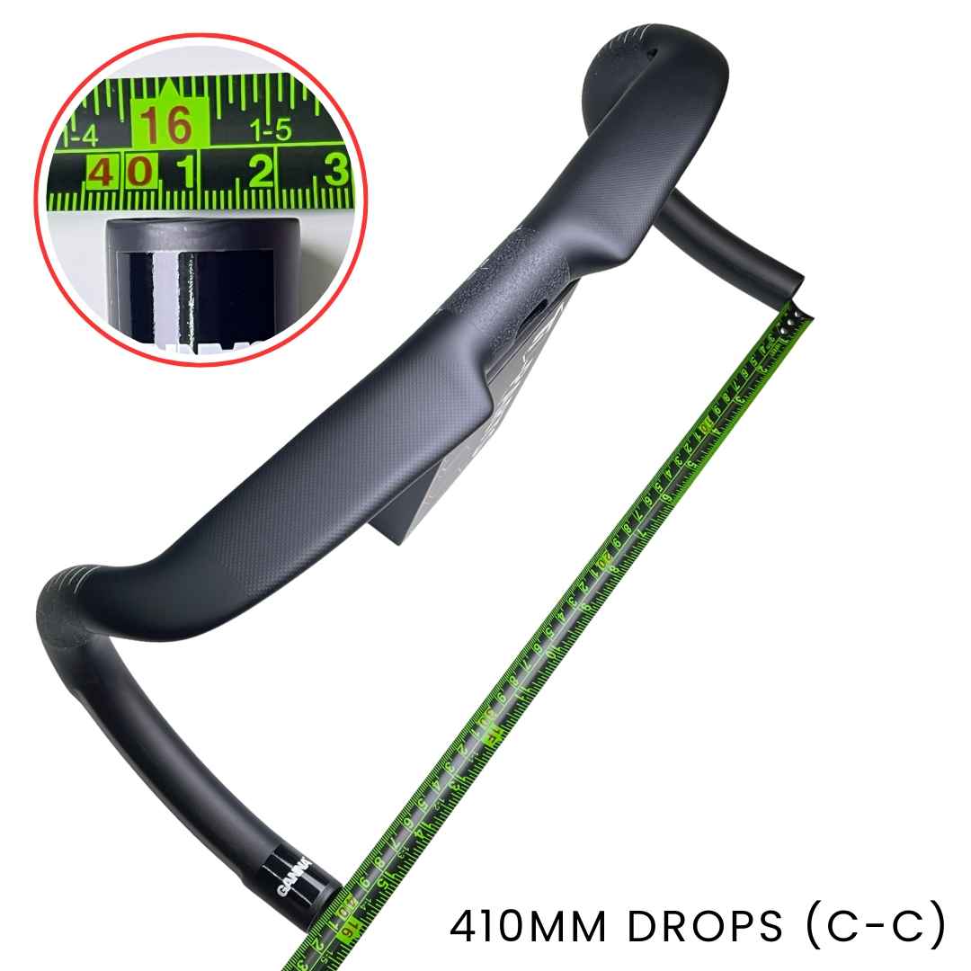 GANNA SPAN Carbon Aero Handlebar | 170g