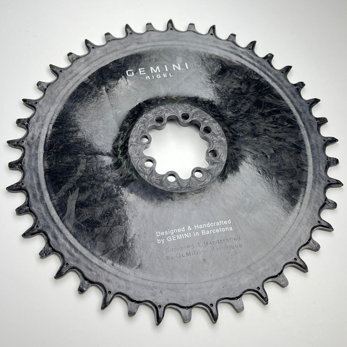 Gemini Composite Rigel Carbon Chainring - Sram 8-Bolts version 42t
