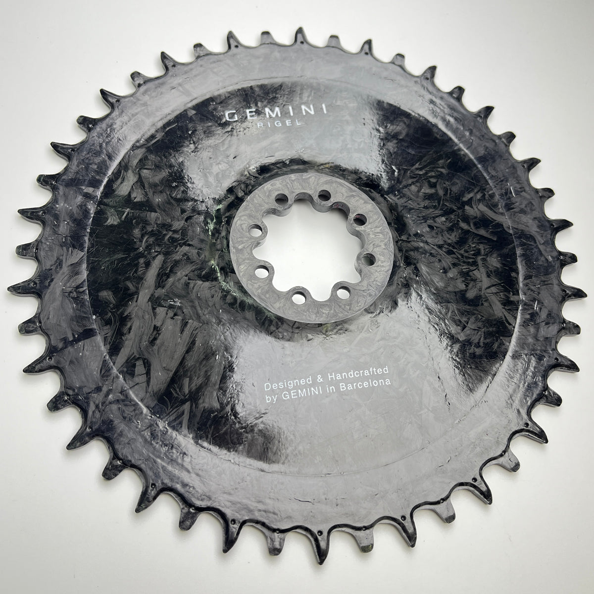 Gemini Composite Rigel Carbon Chainring - Sram 8-Bolts version 44t