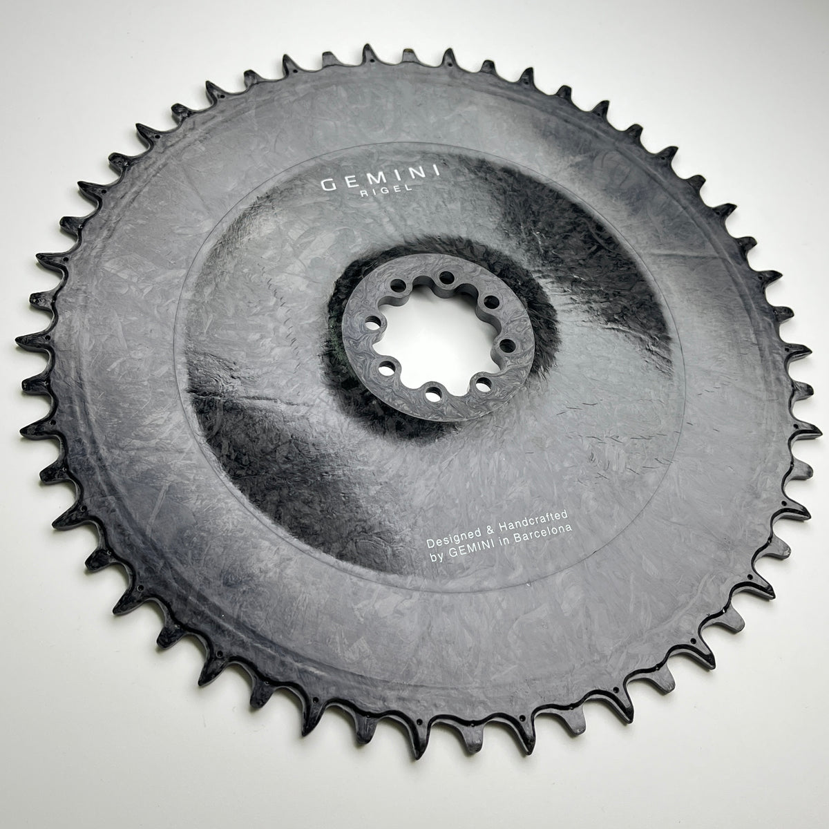Gemini Composite Rigel Carbon Chainring - Sram 8-Bolts version 52t