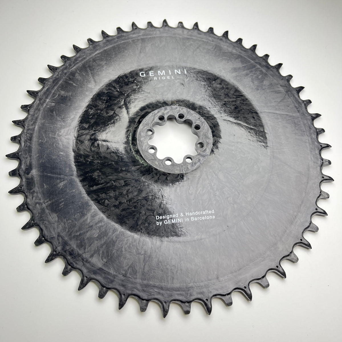 Gemini Composite Rigel Carbon Chainring - Sram 8-Bolts version 54t