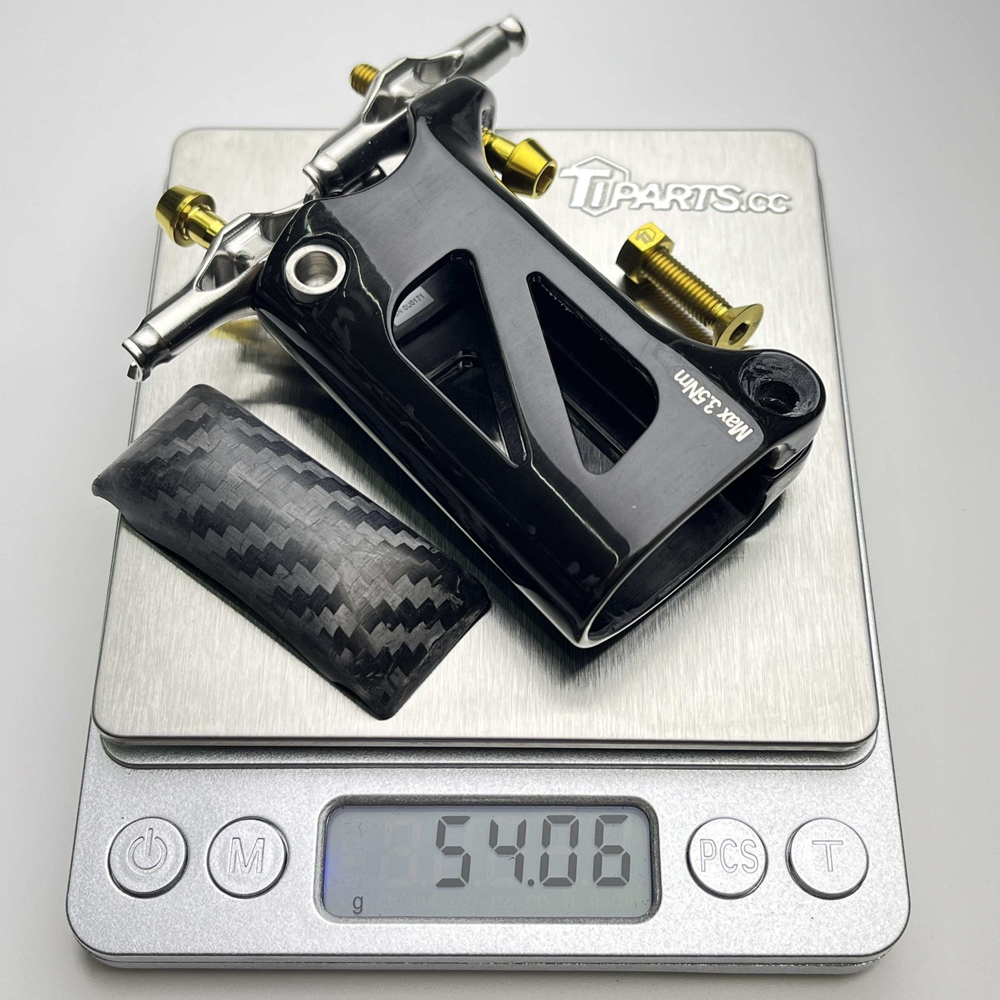 Giant TCR SL Integrated Seat Post (ISP) Seat Clamp | Carbon, 54g, Titanium Accessories Included!