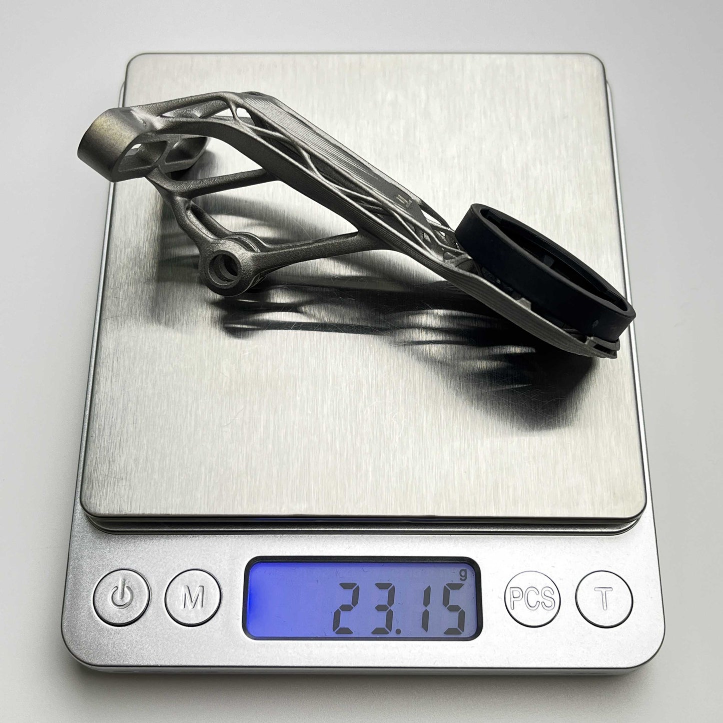 Universal Stem Titanium Bike Computer Mount - Club Series | 2-Piece Bar & Stem | Giant