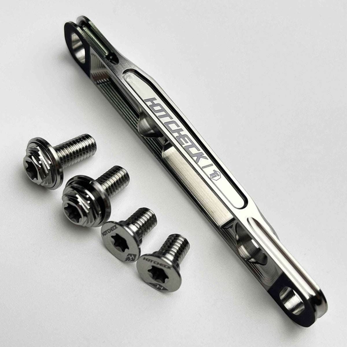 HotCheck x TiParts Titanium adapter čeljusti prednje kočnice | 60/70mm