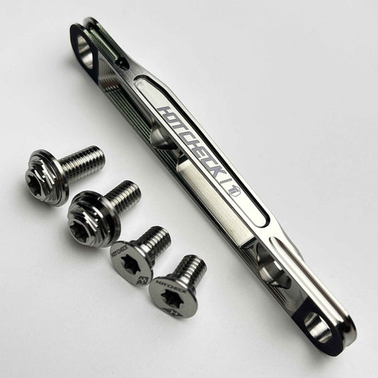 HotCheck x TiParts Titanium adapter čeljusti prednje kočnice | 60/70mm